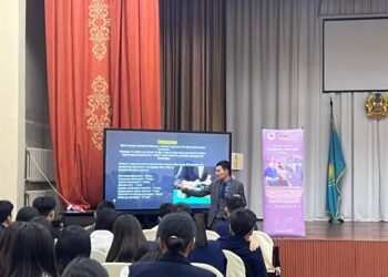 Оқушылар арасында «Лудоманияның салдары, себептері мен симптомдары»  тақырыбында кездесу өтті