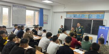 Л.Б.Гончаров атындағы Қазақ автомобиль-жол колледжінде  кездесу өтті