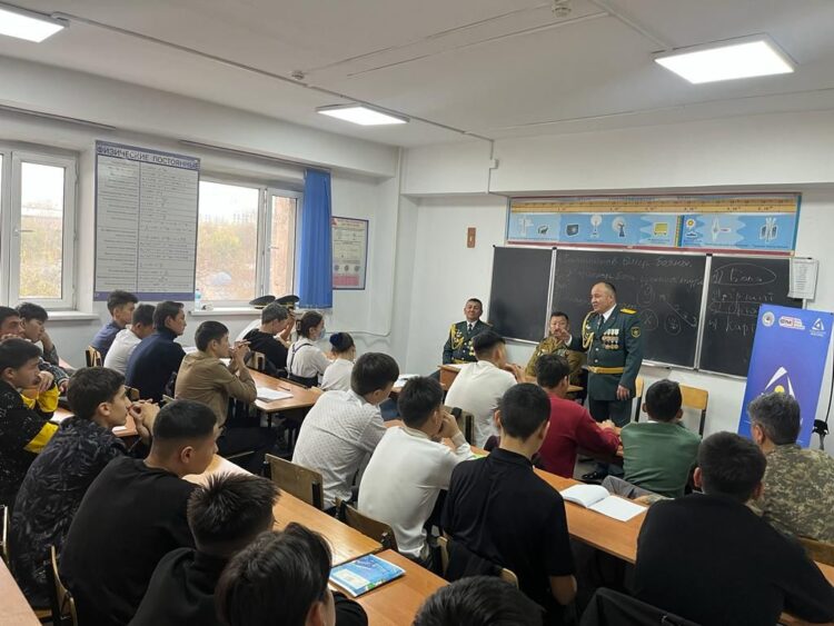 Л.Б.Гончаров атындағы Қазақ автомобиль-жол колледжінде  кездесу өтті