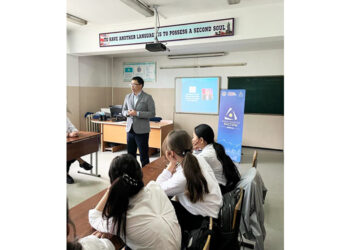 №169 мектепте оқушылармен кездесу өтті