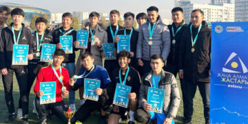 Алматыда футбол жарысы өтті