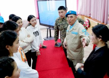 Айбынды жастар – ертеңгі ел қорғаны!   