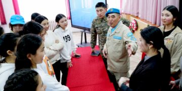 Айбынды жастар – ертеңгі ел қорғаны!   