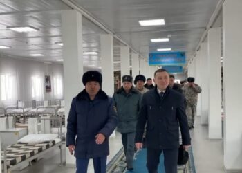 Приозерск гарнизонының әскери бөлімінде модульдік казармалық үй-жай ашылды