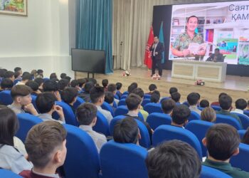 «Әке – Асқар тау» жобасы бойынша Саят Қамшыгермен кездесу өтті