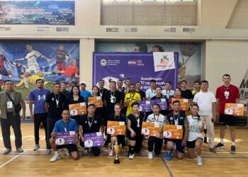 Волейбол турнирінің жеңімпаздары белгілі болды