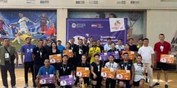 Волейбол турнирінің жеңімпаздары белгілі болды