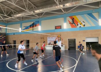 Волейболшы жастар арасында үздіктер анықталды