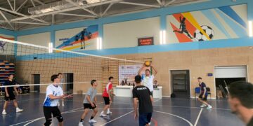 Волейболшы жастар арасында үздіктер анықталды